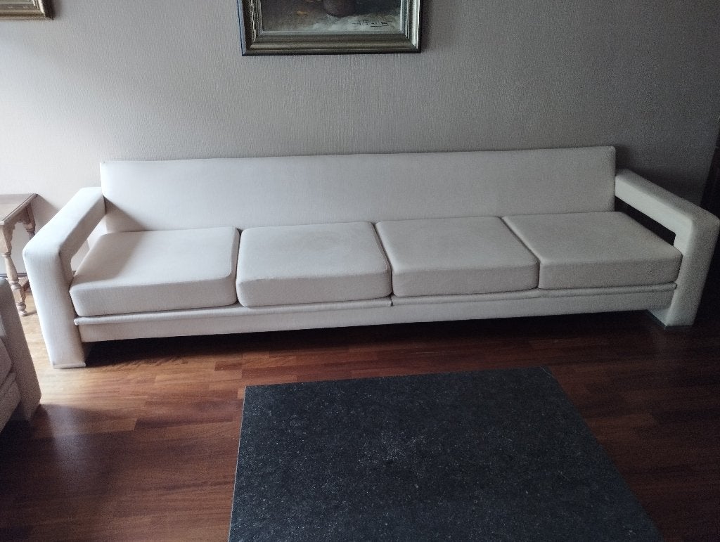 Vintage salon, Huis en Inrichting, Ophalen, Zo goed als nieuw, Vierpersoons of meer, Stof
