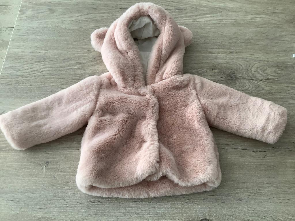 Baby roze meisjes jas (Maat 62), Meisje, Ophalen of Verzenden, Zo goed als nieuw, Jasje