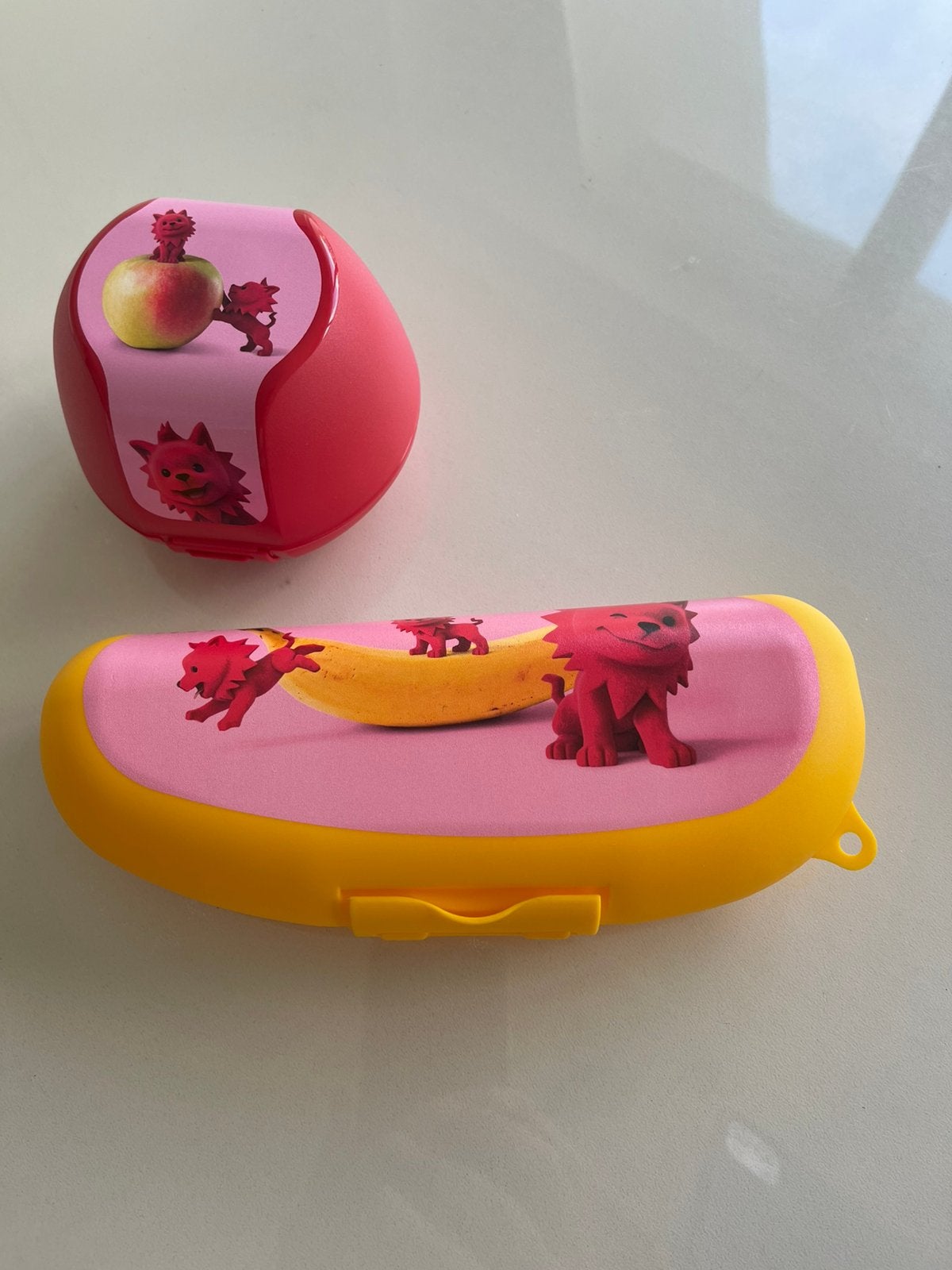 Leuke Fruitdoosjes Set (Appel & Banaan), Ophalen of Verzenden, Zo goed als nieuw