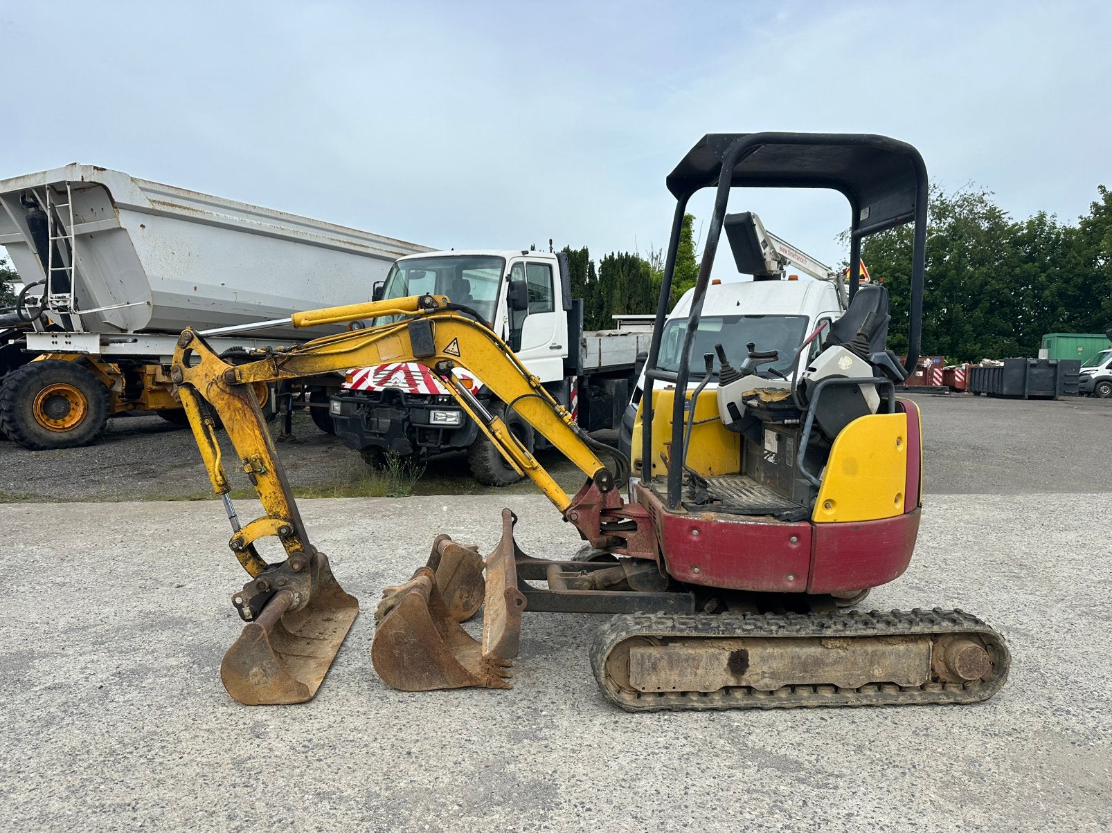 Mini pelle IHI 20NX 6500€ htva, Enlèvement, Excavatrice