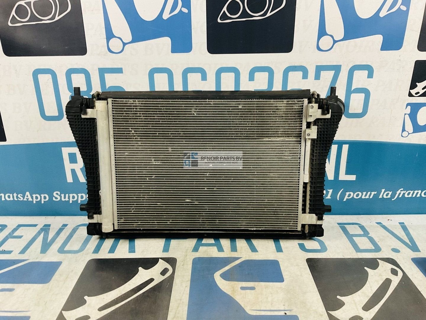 Koelerpakket Golf 7 GTI R20 Dubbel Ventilator 3Q0121207A  5Q, Gebruikt, -, -, 6 maanden garantie