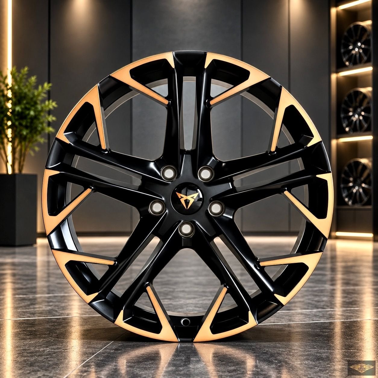 19 inch 5x112 Cupra Formentor Look Velgen ( Satin Zwart Bron, Autos : Pièces & Accessoires, Neuf, Véhicule de tourisme, -, 19 pouces
