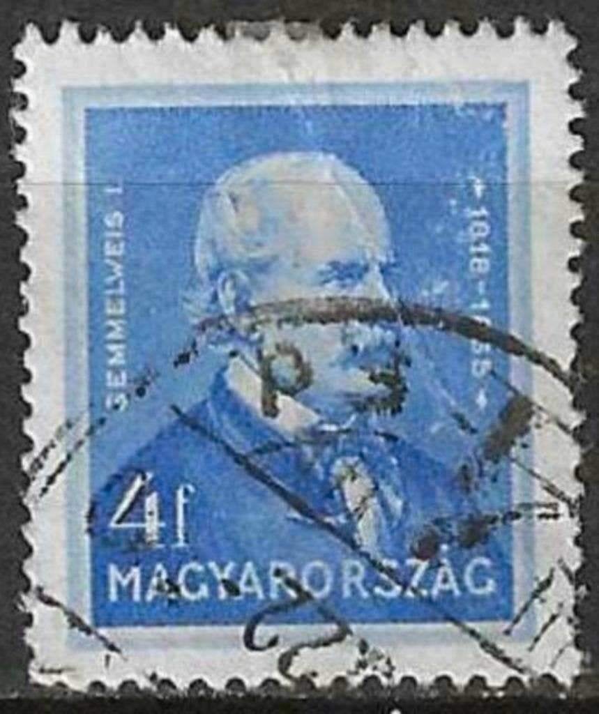Hongrie 1932/1937 - Yvert 451 - Personnages célèbres (ST), Envoi, Affranchi