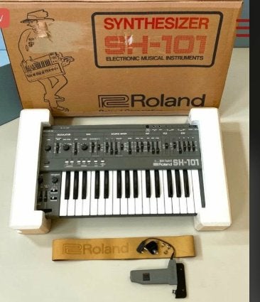 roland sh 101, Ophalen, Zo goed als nieuw, Roland, Met midi-aansluiting