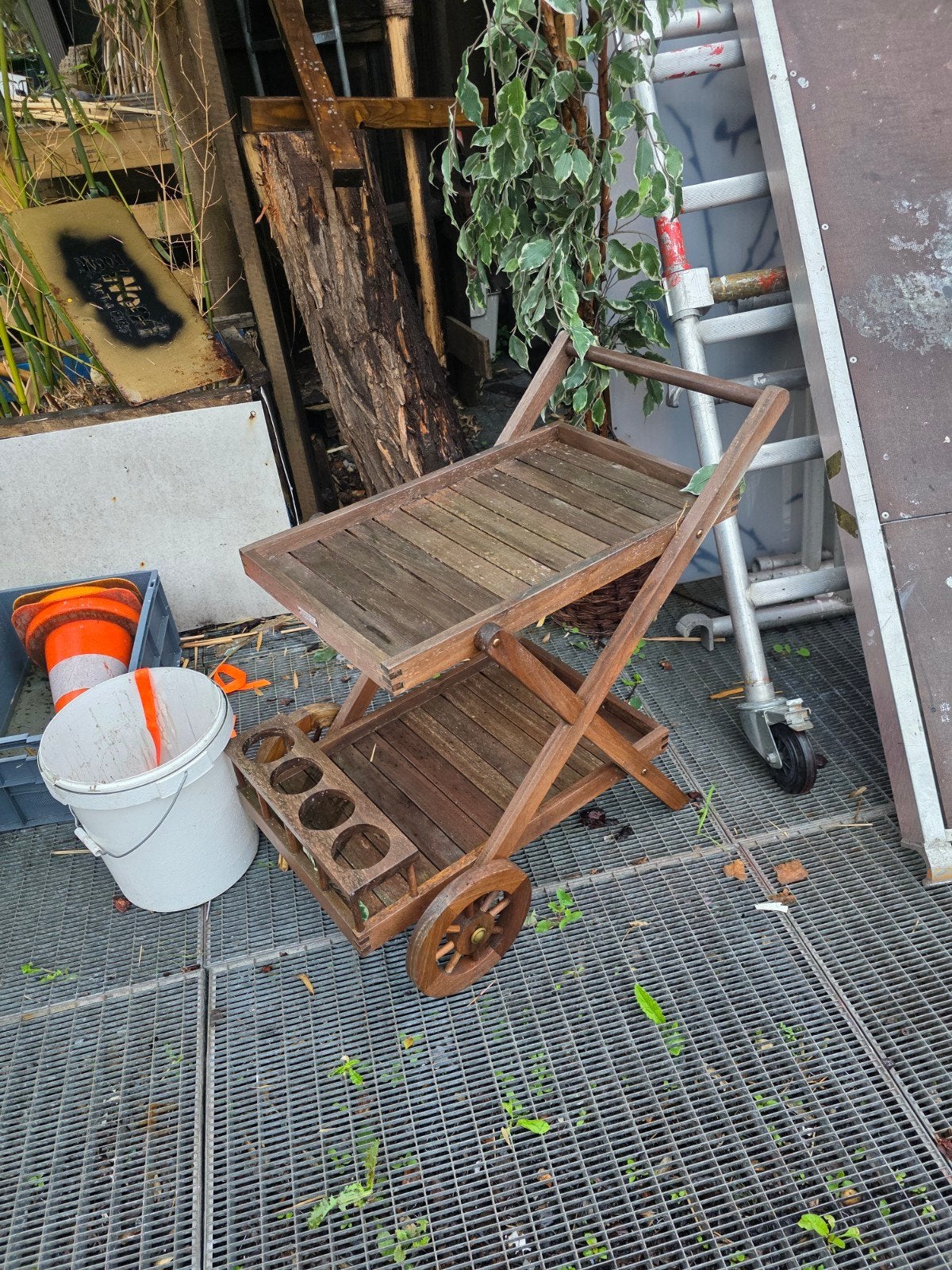 Meubles divers en teck, Jardin & Terrasse, Enlèvement