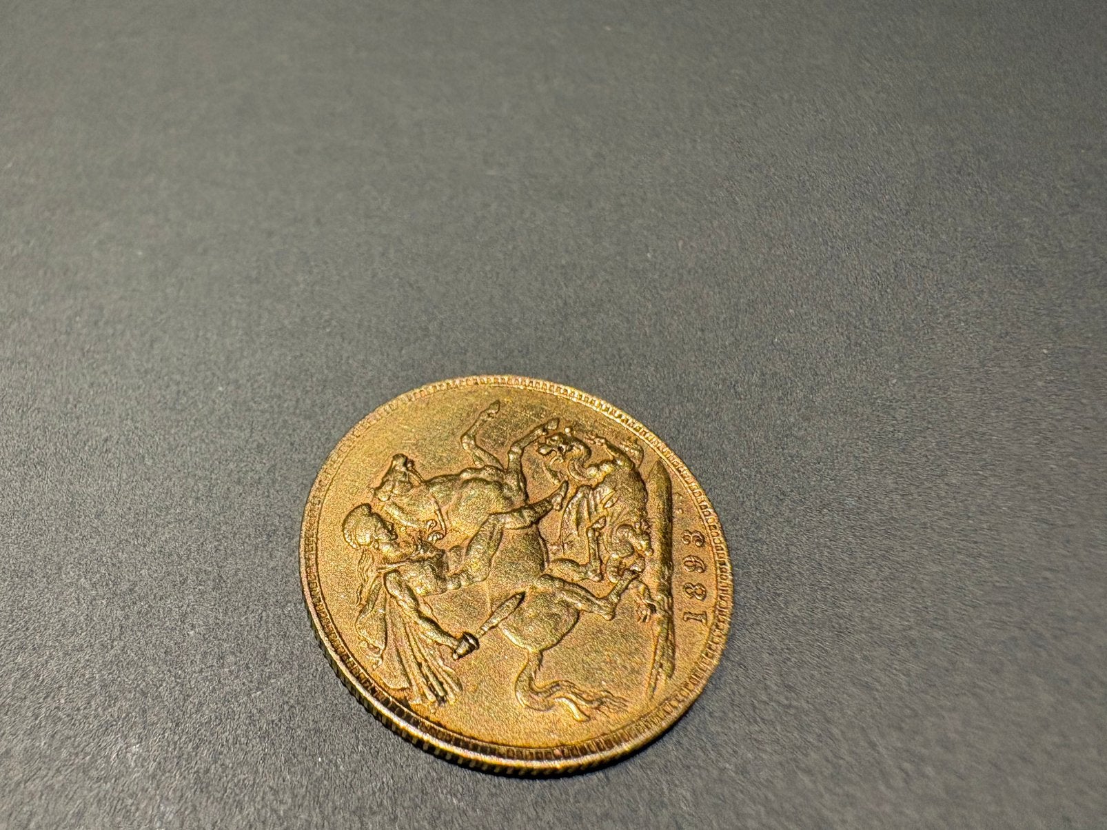 Souvereigne munt goud, Postzegels en Munten, Ophalen, Goud
