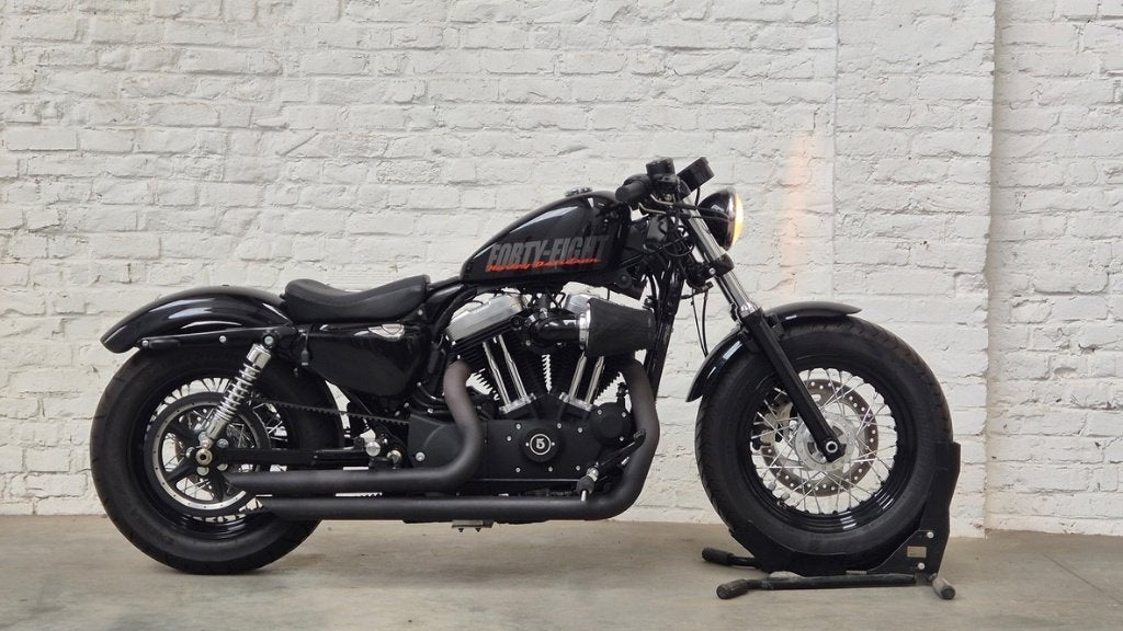 Harley-Davidson Sportster Quarante-Huit Bobber @motomobilia, Motos, ABS, Permis Moto A, Entreprise, Occasion