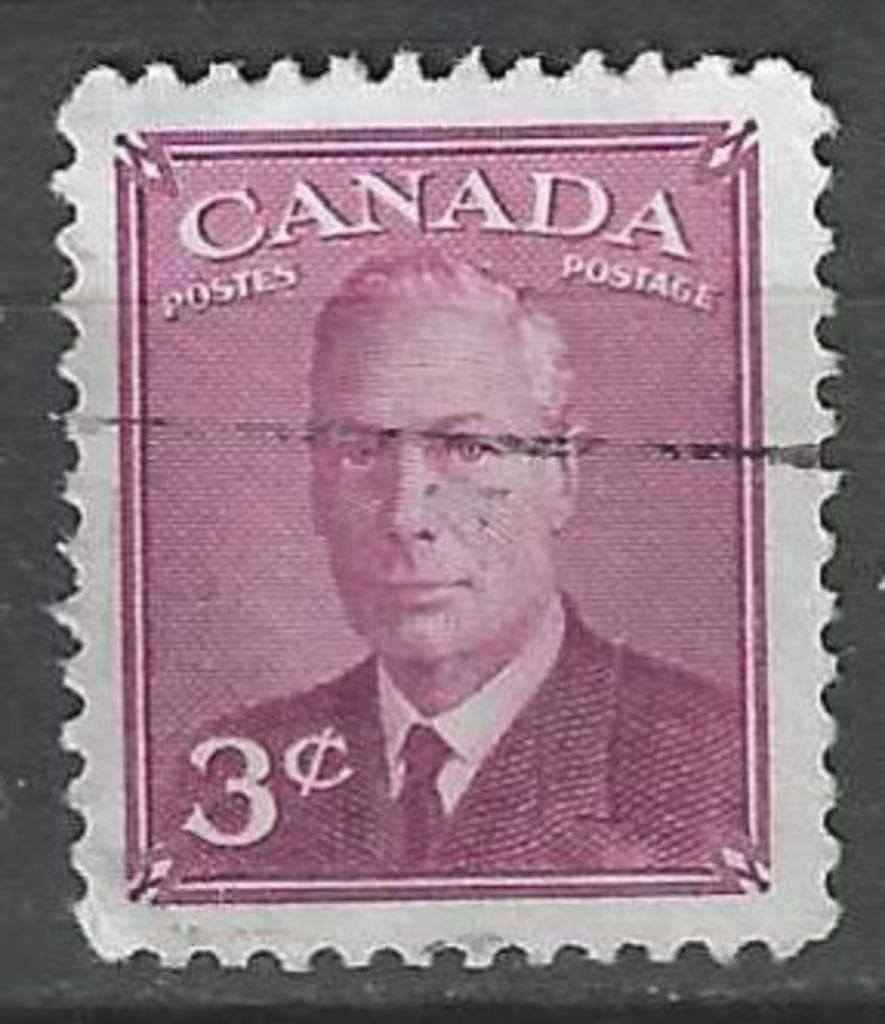 Canada 1949/1951 - Yvert 238 - Roi George VI (ST), Envoi, Affranchi