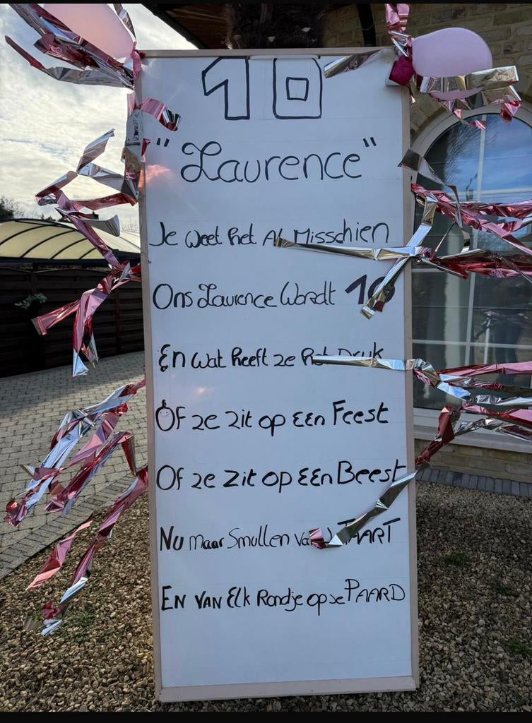Verfdeur gratis verjaardag, Ophalen, Gebruikt