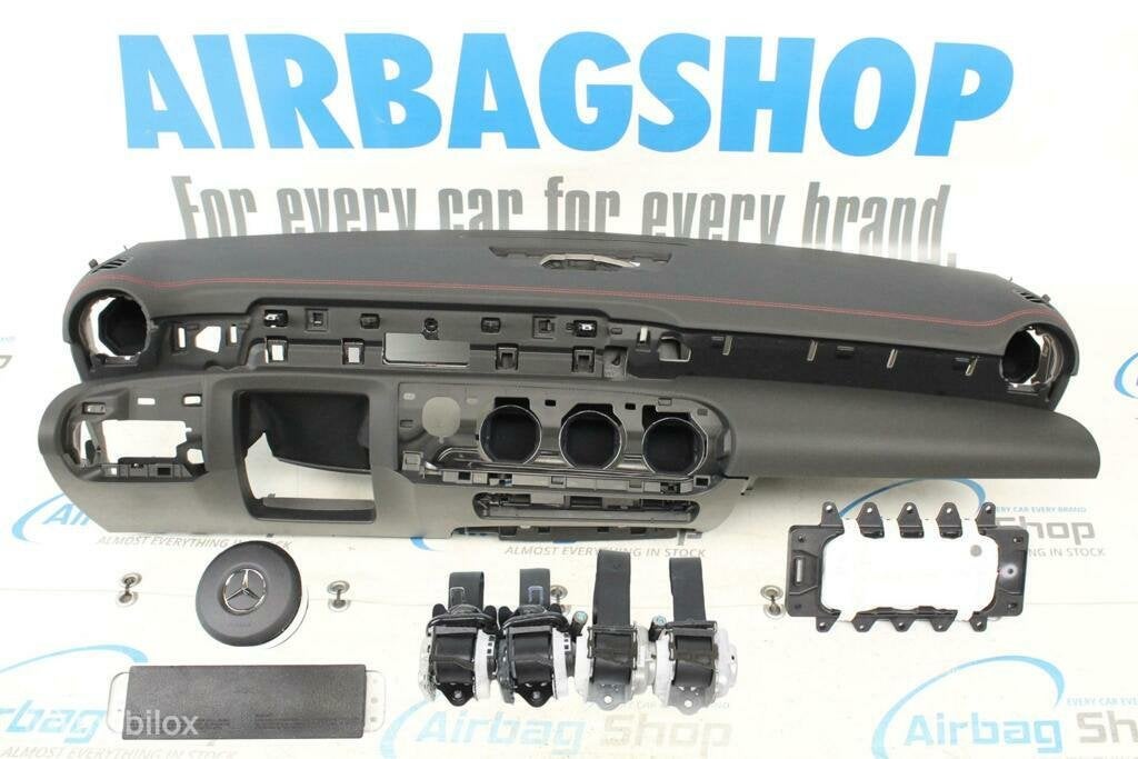 Airbag set Tableau de bord couture Mercedes CLA klasse C118, Enlèvement ou Envoi, Utilisé
