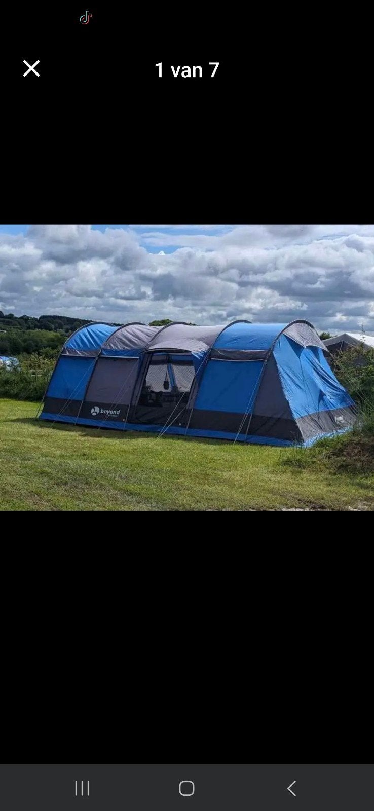 tent voor 8 personen. Beyond by Gelert Corvus 6 + 2, Ophalen