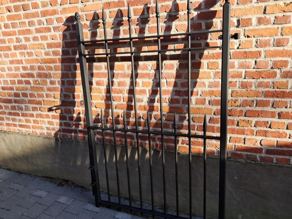 zwaar vol metalen tuinpoort, Tuin en Terras, Ophalen