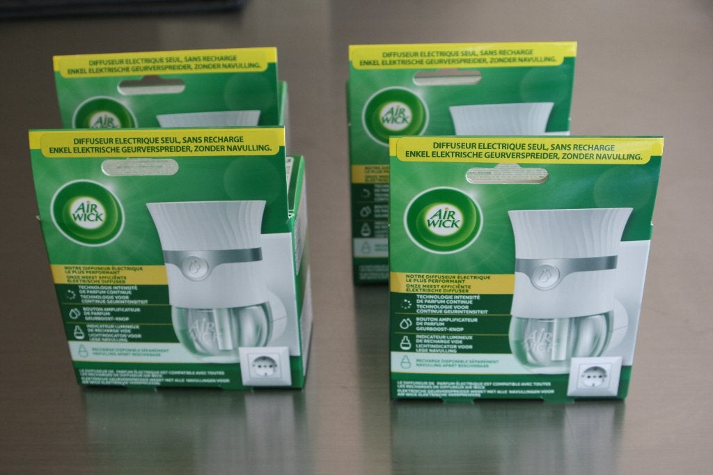 Airwick elektrische geurverspreider, Huis en Inrichting, Woonaccessoires | Kandelaars en Kaarsen, Ophalen of Verzenden, Nieuw