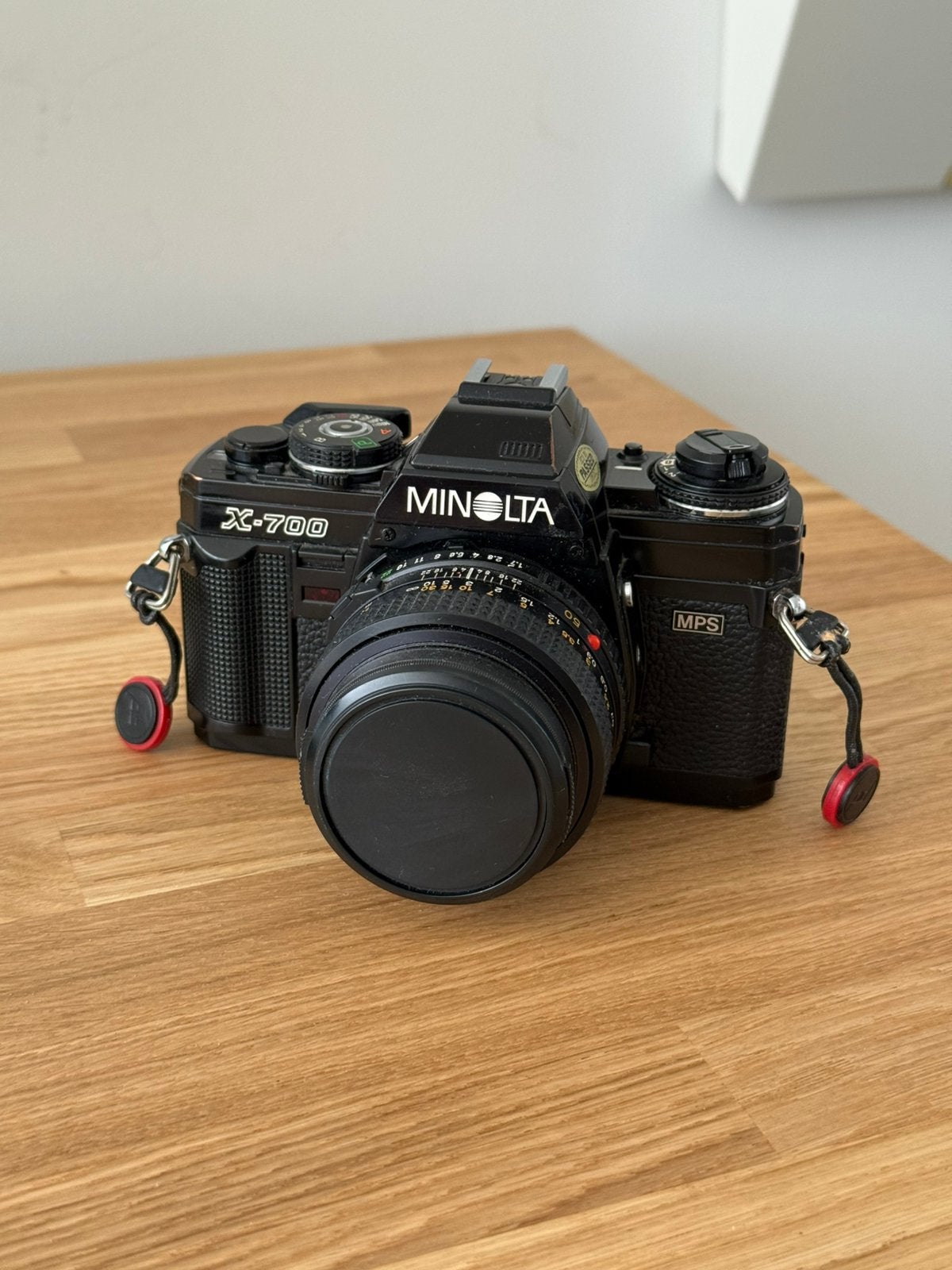 Minolta X700 in mint condition + 50mm, TV, Hi-fi & Vidéo, Enlèvement, Comme neuf, Minolta