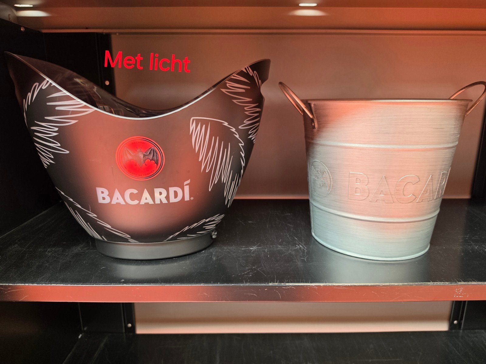 Lot Bacardi - Alles nieuw - Ijsemmers, Plastic bekers, Ophalen, Nieuw, Overige typen