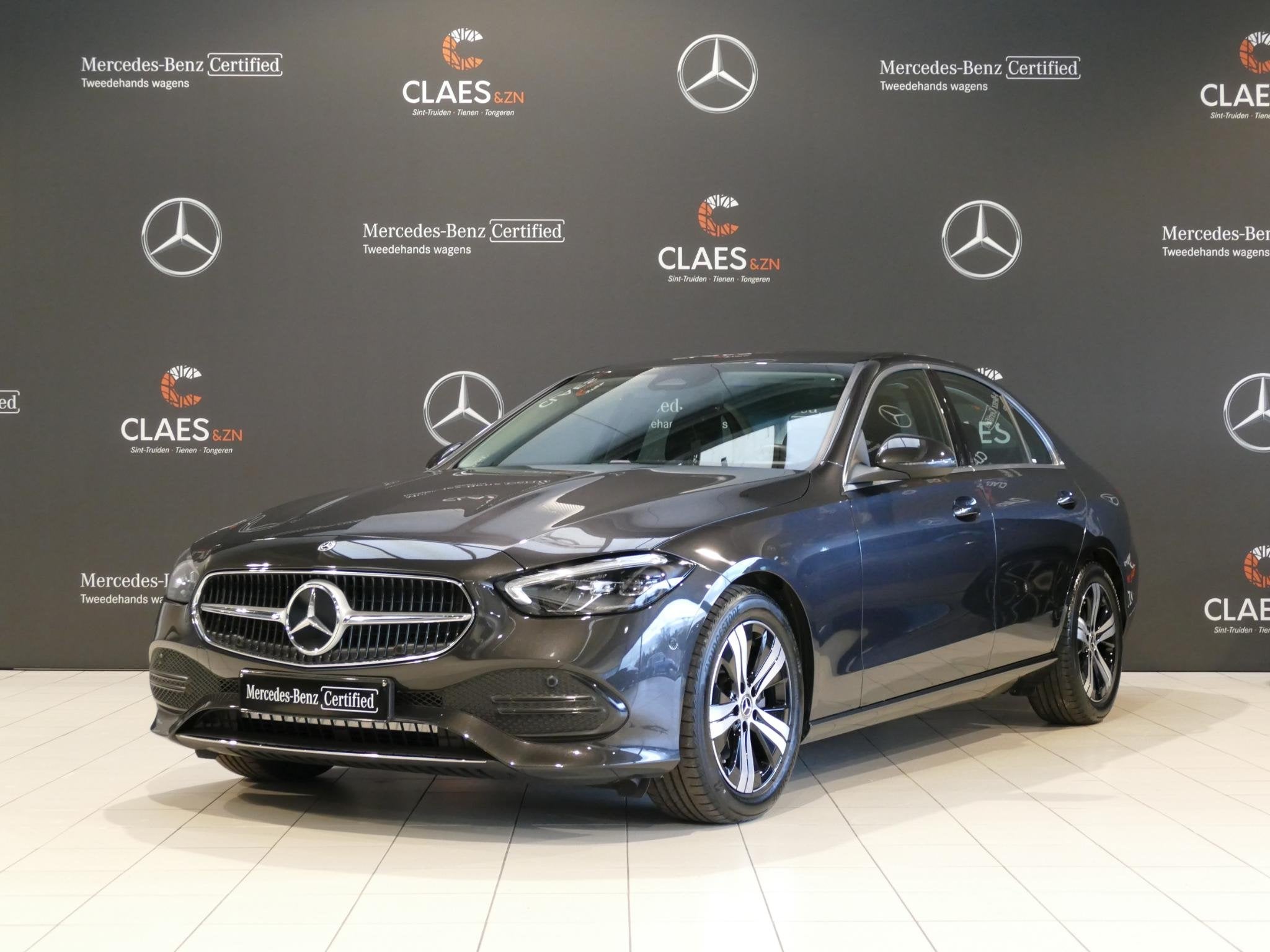 Mercedes-Benz C-Klasse Berline 180 Luxury Line - DOS 8869, Auto's, Automaat, 4 deurs, Zwart, 4 cilinders