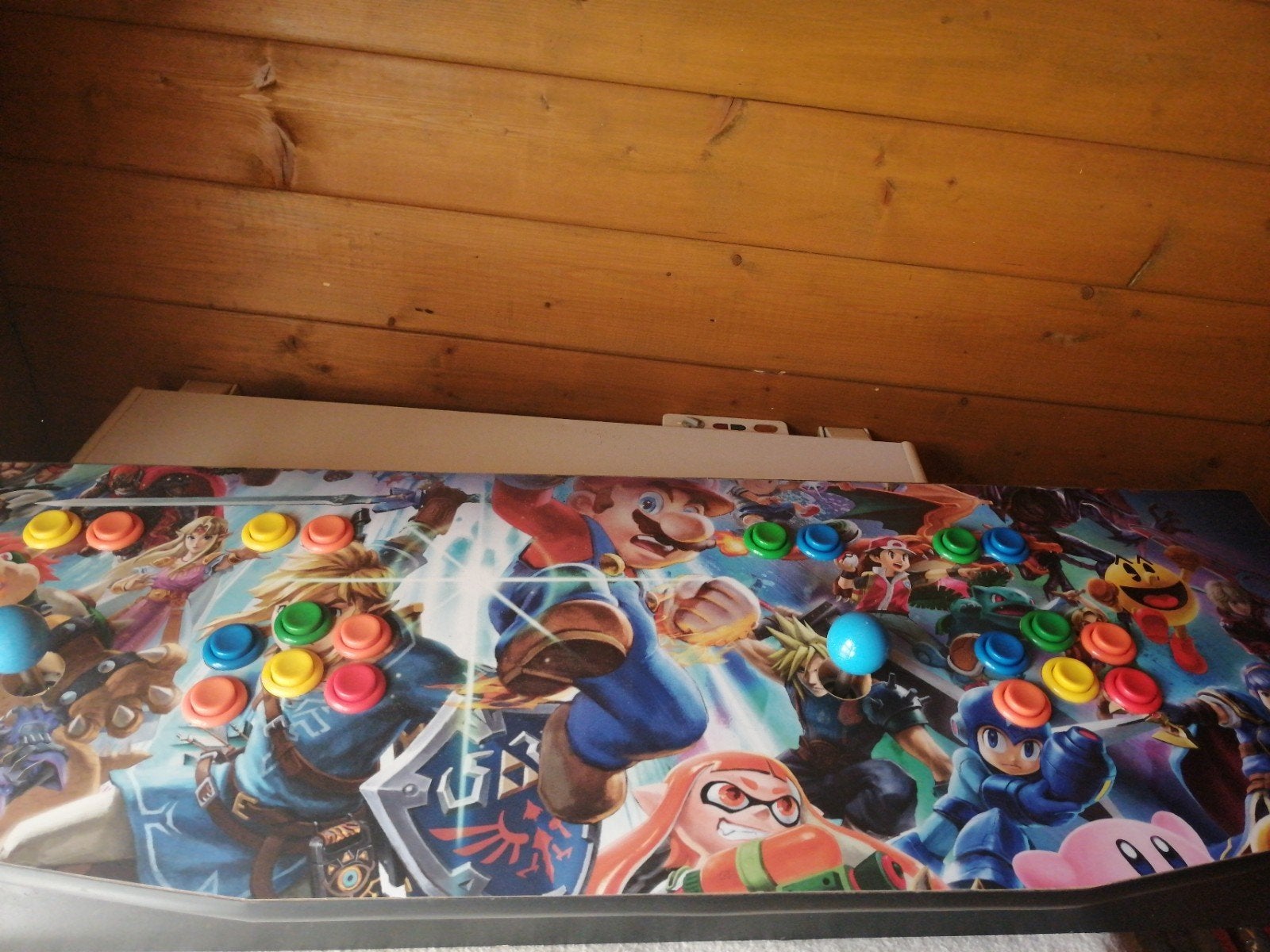 tafel game console op tv, Ophalen