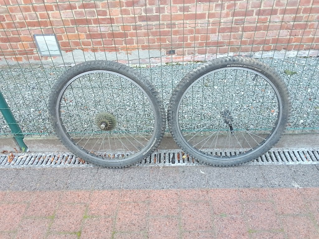 mountainbike wielen ., Fietsen en Brommers, Ophalen