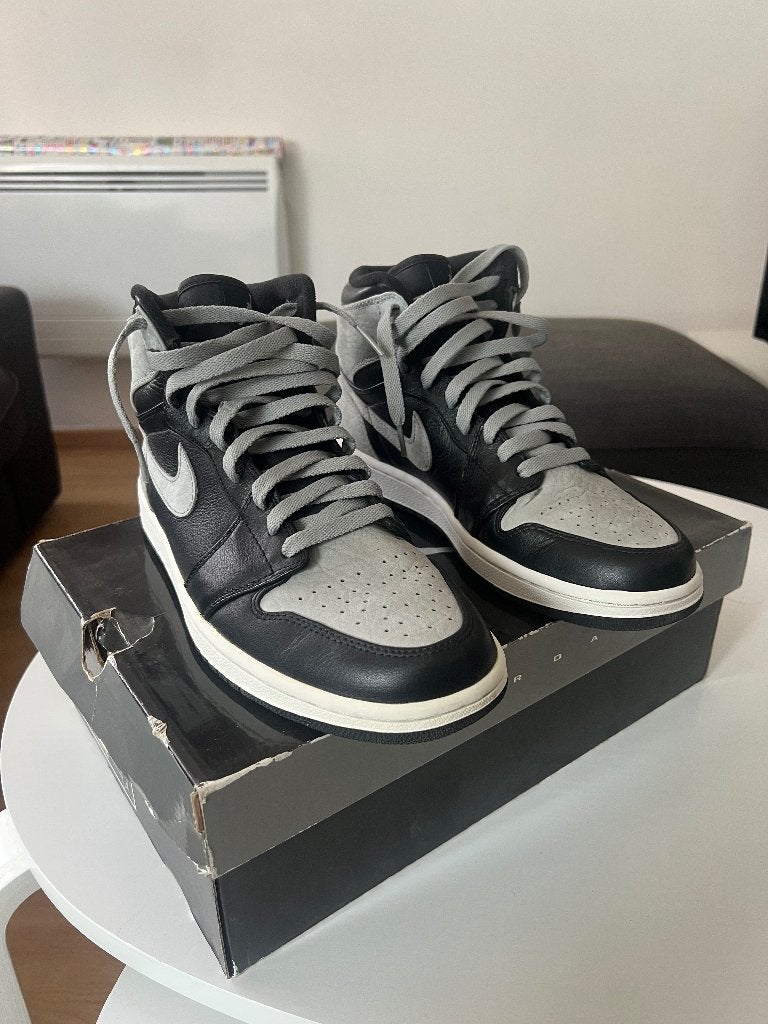 Jordan 1 high shadow T:43, Enlèvement ou Envoi, Comme neuf, Jordan, Baskets