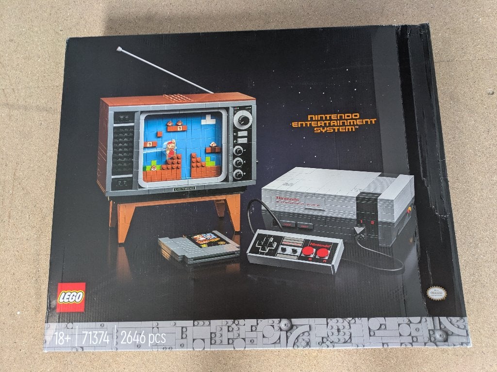 Lego Nintendo Entertainment System Super Mario 71374, Kinderen en Baby's, Speelgoed | Duplo en Lego, Ophalen, Lego, Nieuw, Compleet