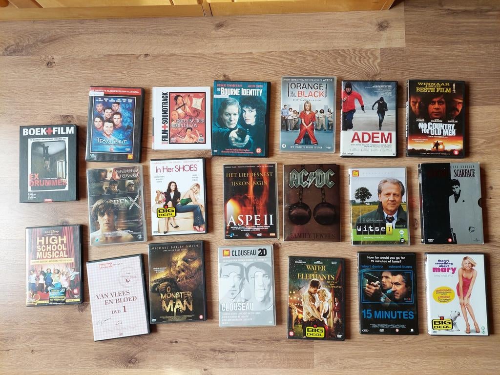 Allerlei dvd´s, Ophalen