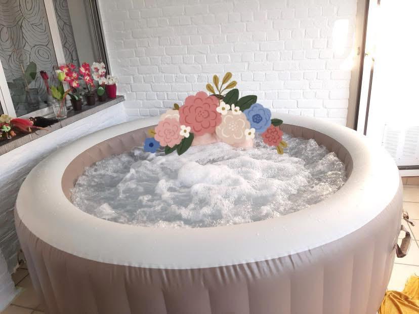 Spa, Jardin & Terrasse, Bains à remous et Spas, Enlèvement, Comme neuf, Gonflable