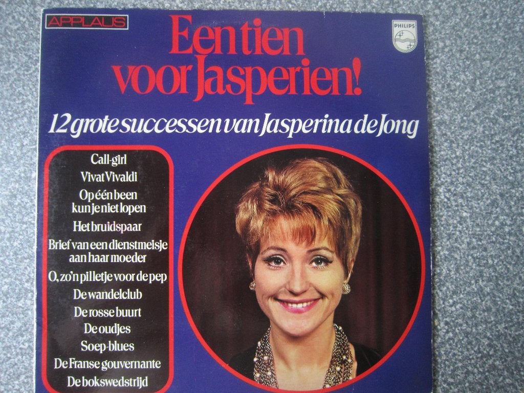 lp JASPERIEN DE JONG, Ophalen