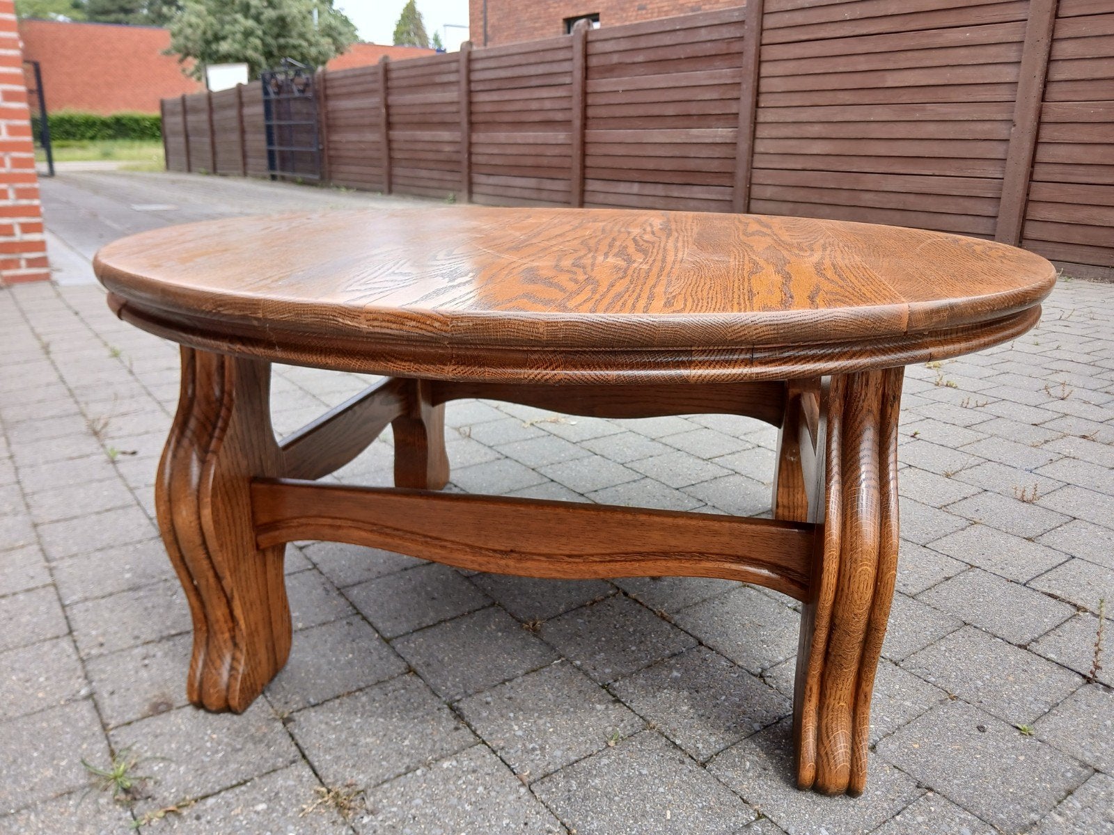 Table en chêne massif, Maison & Meubles, Enlèvement