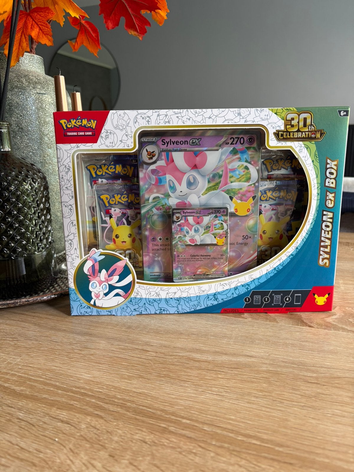 30th celebration sylveon ex box, Ophalen of Verzenden, Zo goed als nieuw, Booster