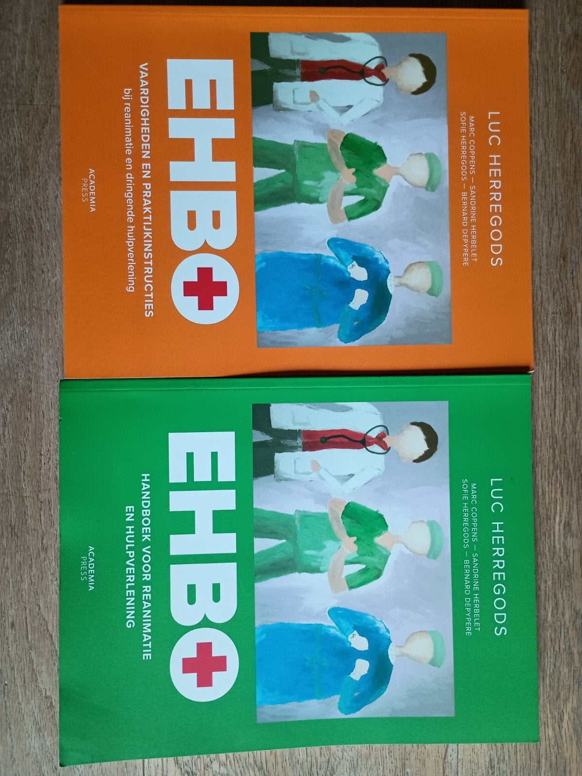 Cursussen EHBO - Luc Herregods, Ophalen, Bernard Depypere; Sofie Herregods; Marc Coppens; Sandrine Her...