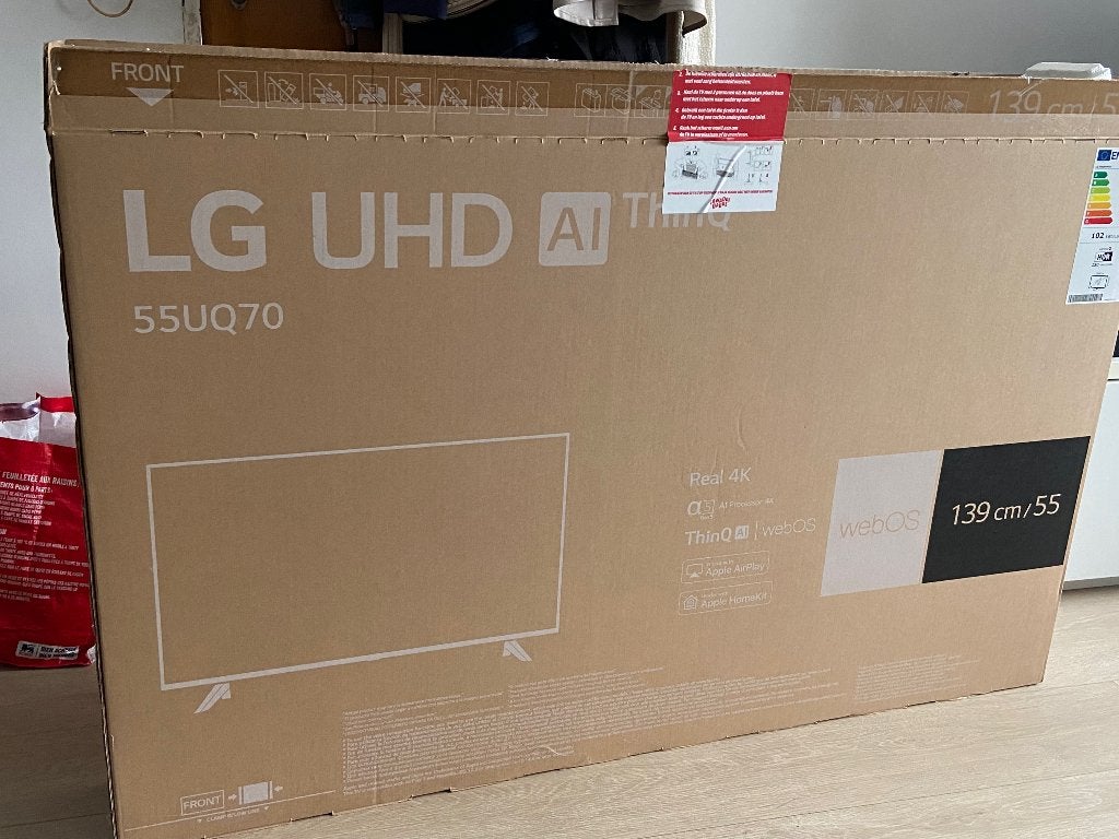Bijna niet gebruikt, LG tv 55”, Enlèvement, LG