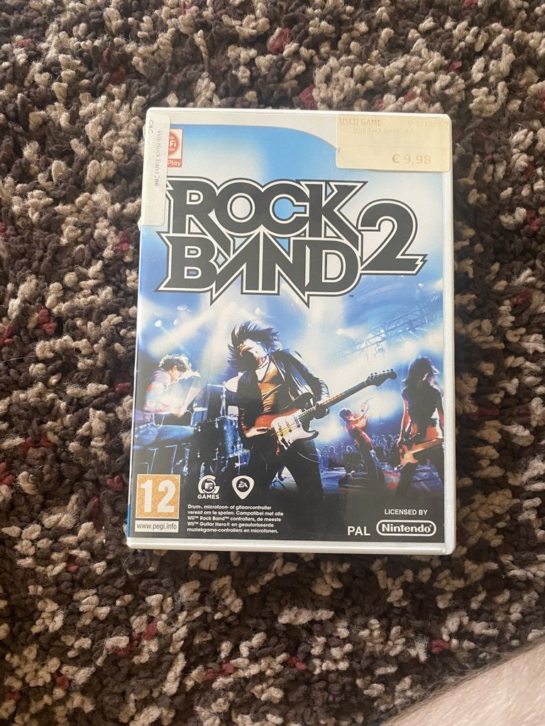 Rockband 2 Wii, Consoles de jeu & Jeux vidéo, Musique, Enlèvement, Utilisé, À partir de 3 ans