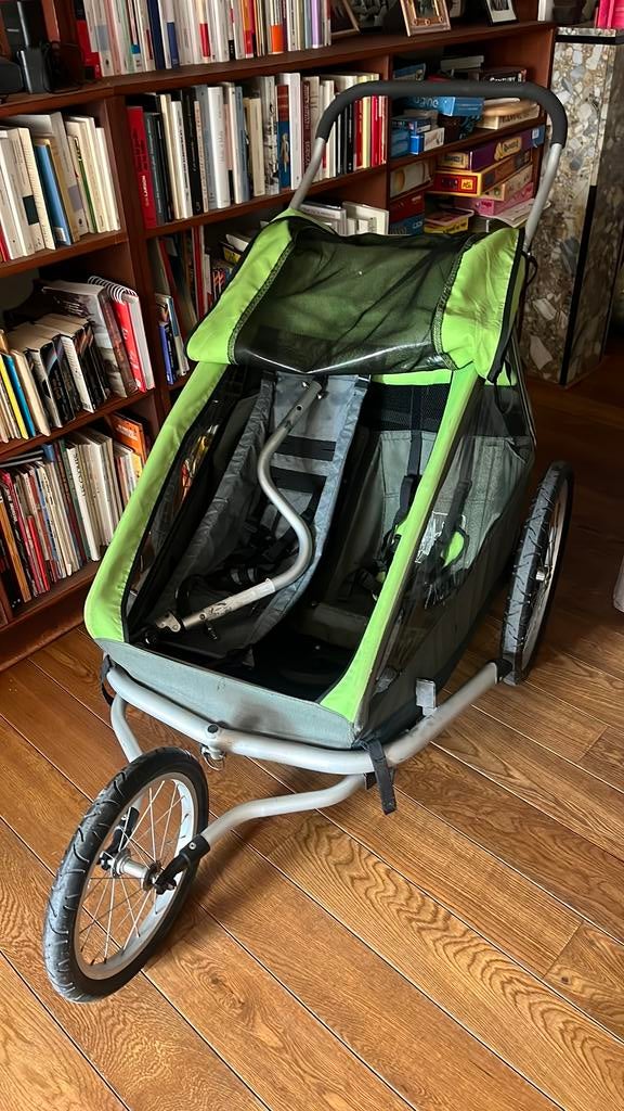 Croozer 2 places, Enlèvement, Comme neuf