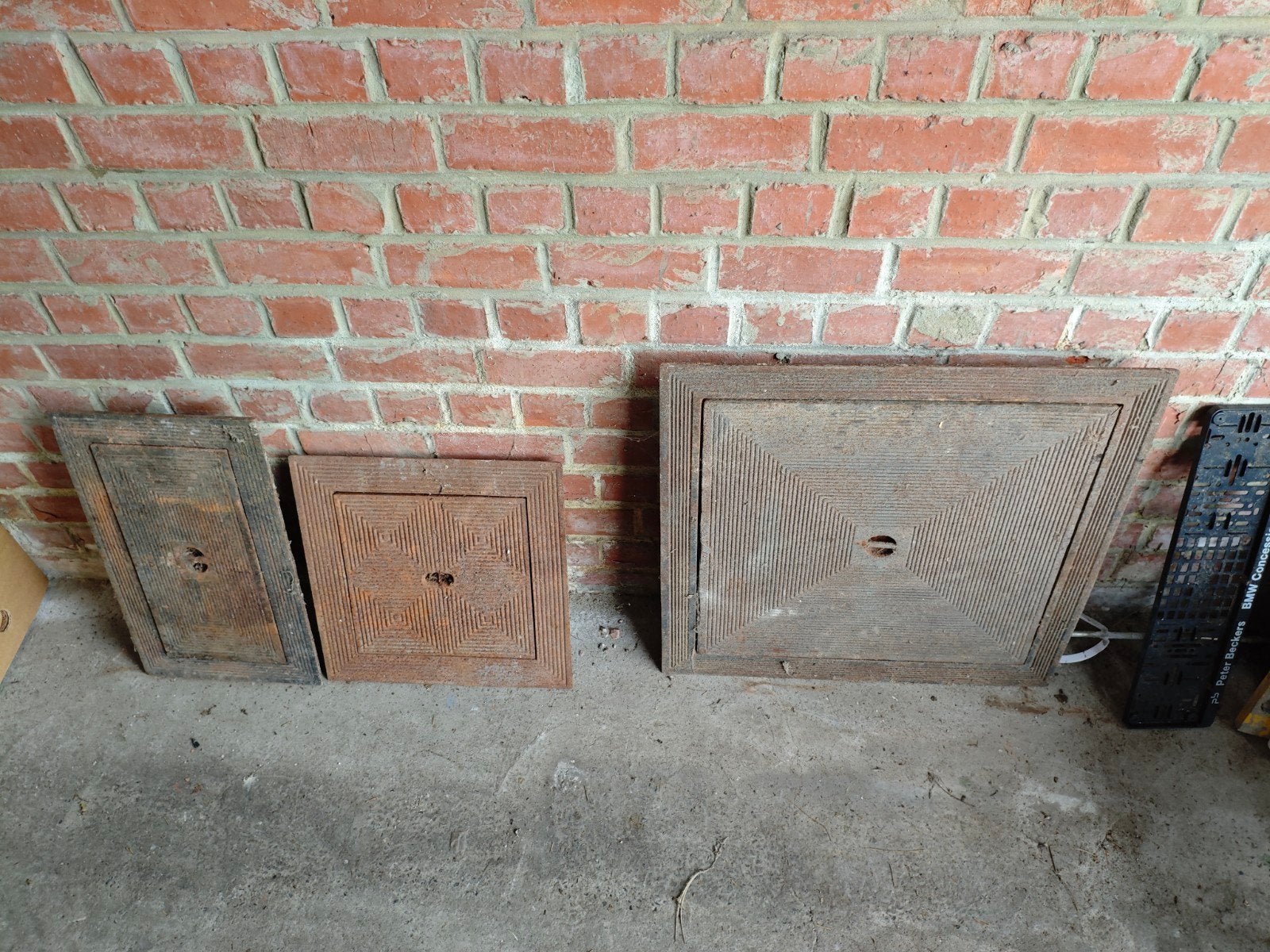 regard en fonte, chambre de visite, trappe, Bricolage & Construction, Enlèvement, Comme neuf