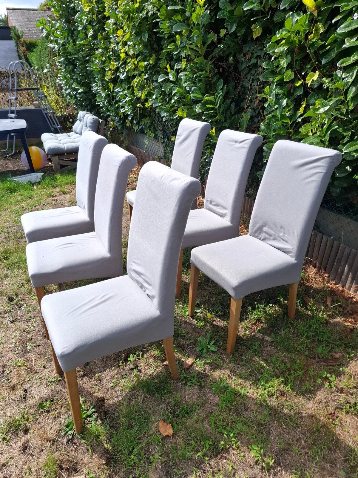 6 STOELEN, Jardin & Terrasse, Chaises de jardin, Enlèvement