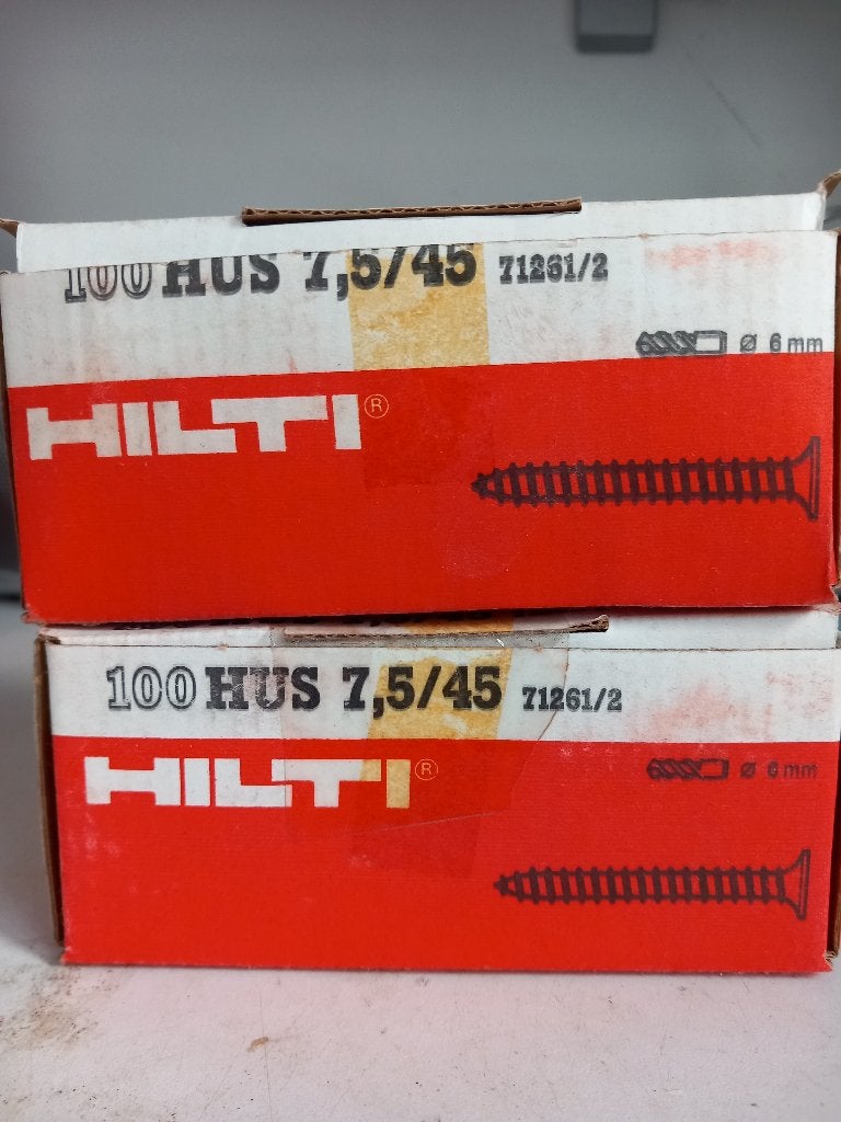 Ancrages à vis Hilti HUS, Bricolage & Construction, Enlèvement ou Envoi, Neuf, Moins de 50 mm, Vis