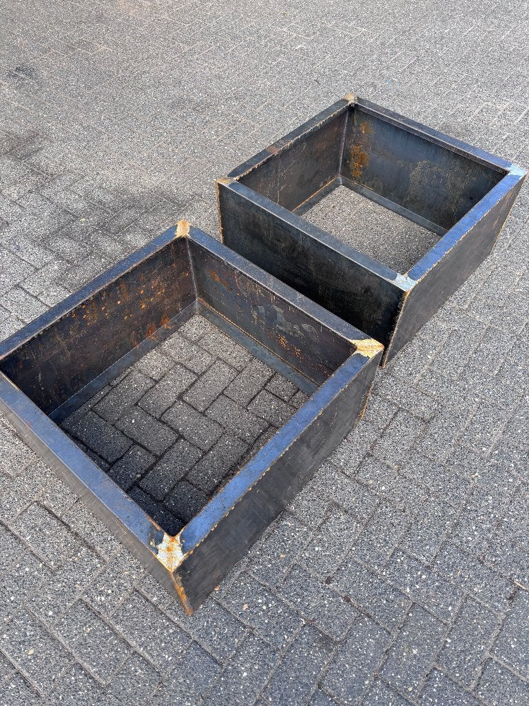 Cortenstaal bloembakken 80 x 40 x 40 volledig gelast, Ophalen of Verzenden, Nieuw, Metaal