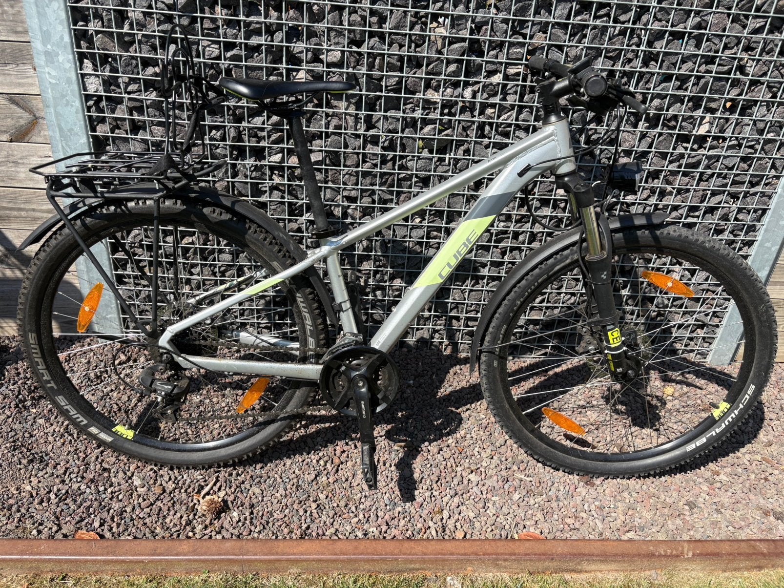 Jongensfiets cube, Fietsen en Brommers, Fietsen | Jongens, Gebruikt, 26 inch of meer, Versnellingen, Schijfrem, Ophalen