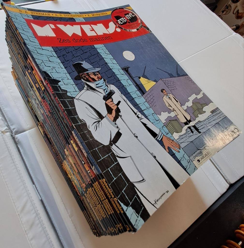 Volledige reeks Collectie Detective comics/strips, Ophalen of Verzenden