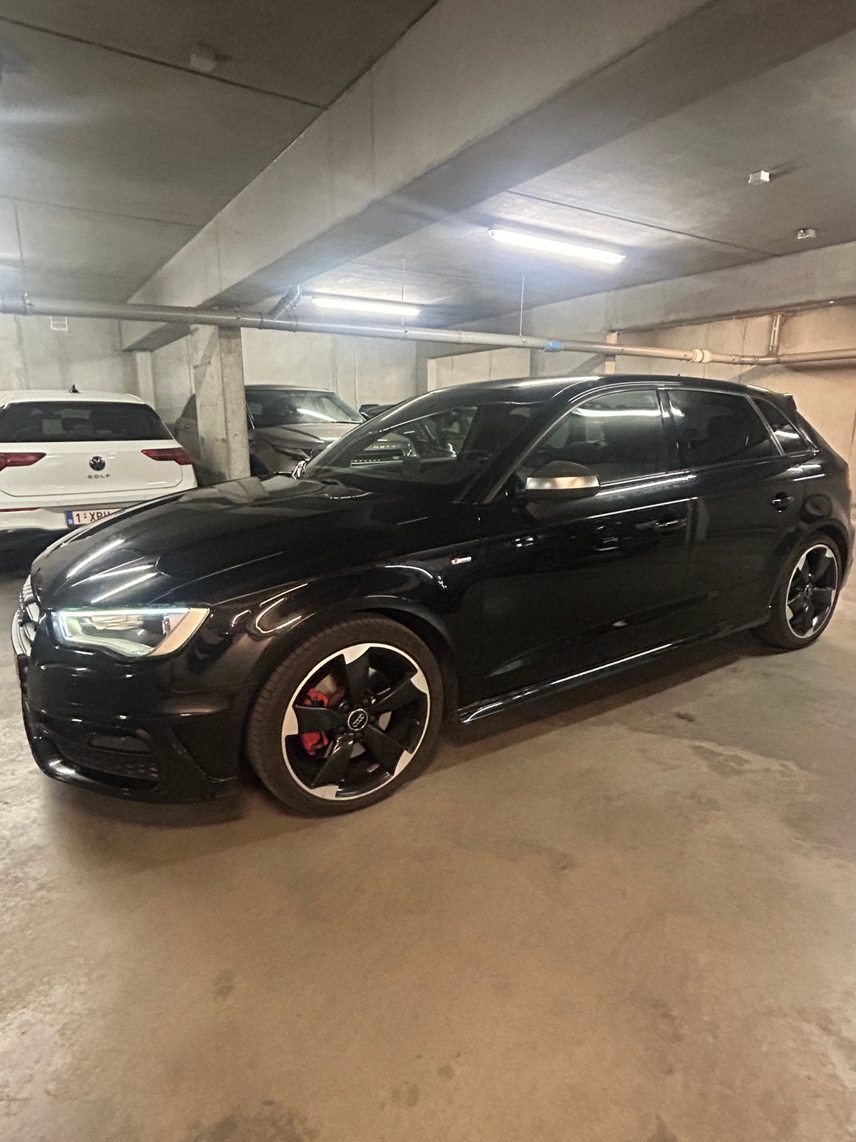 Audi a3 2.0 tdi 184ps Sline, Auto's, Audi, Automaat, Lichtsensor, Zwart, Leder