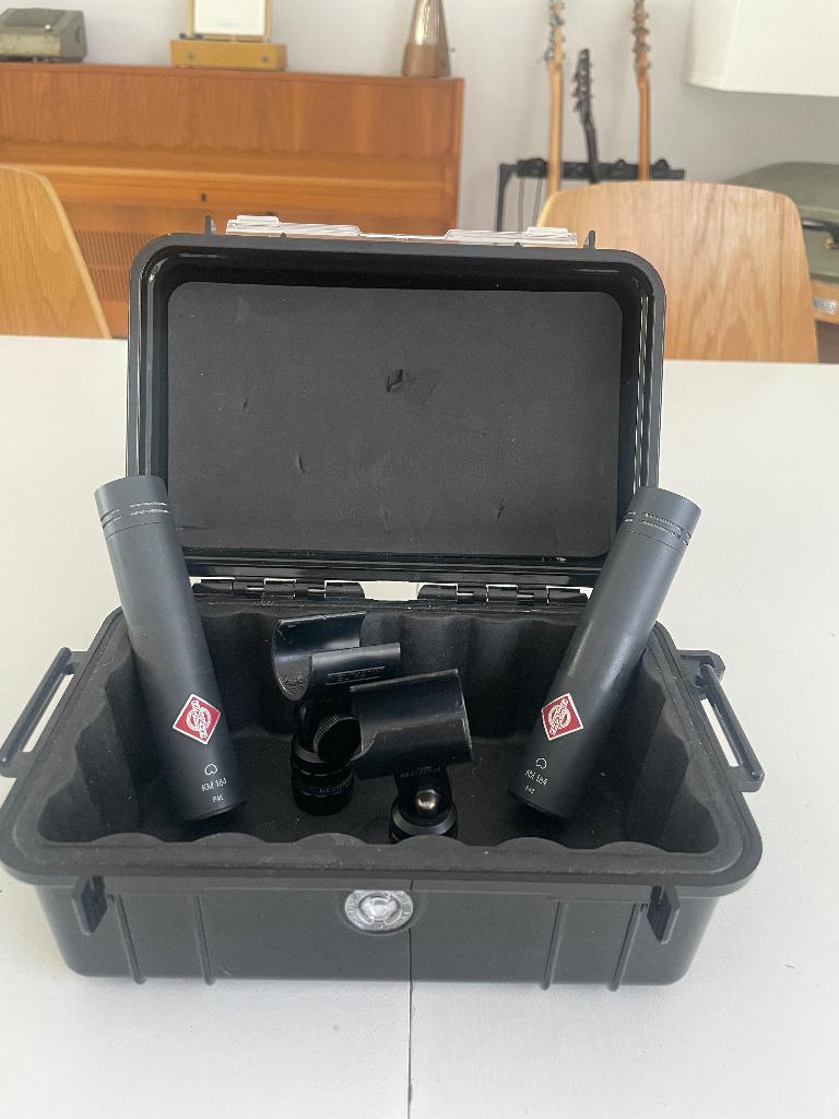 Neumann km 184 Set 1, Musique & Instruments, Envoi, Utilisé, Micro studio