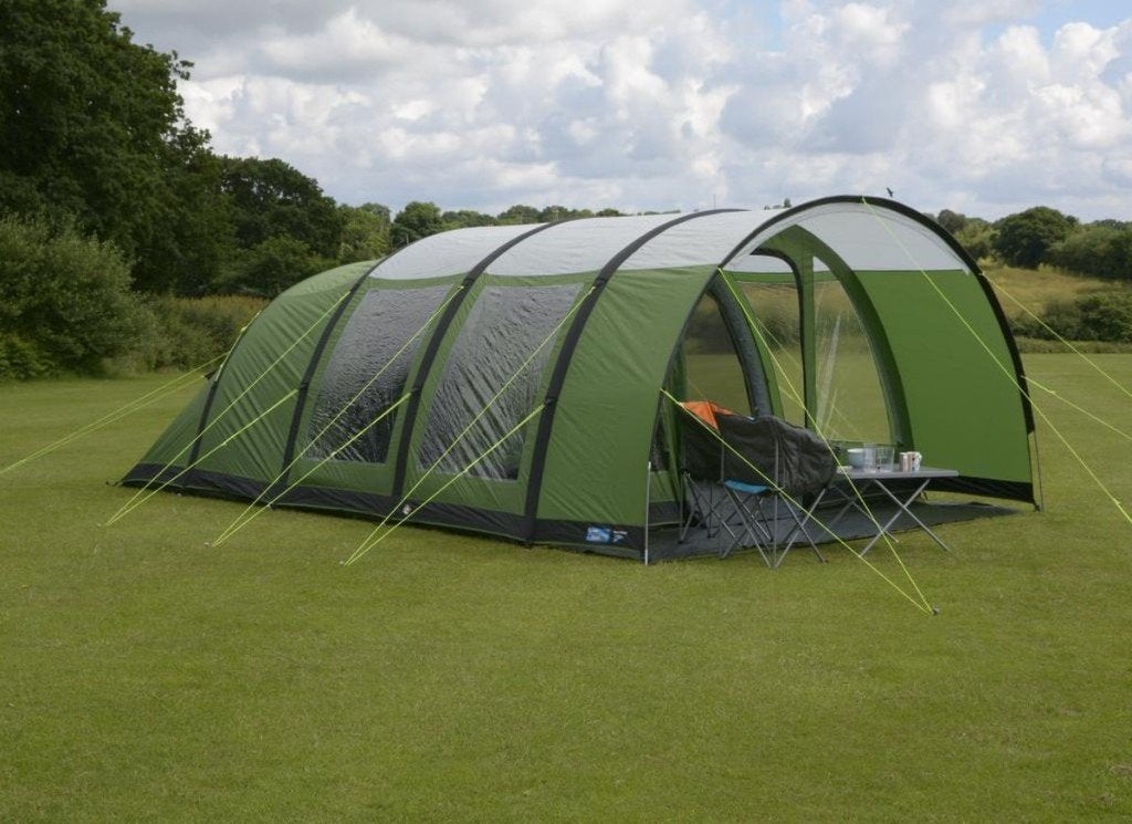 opblaasbare tent 6 personen, Ophalen