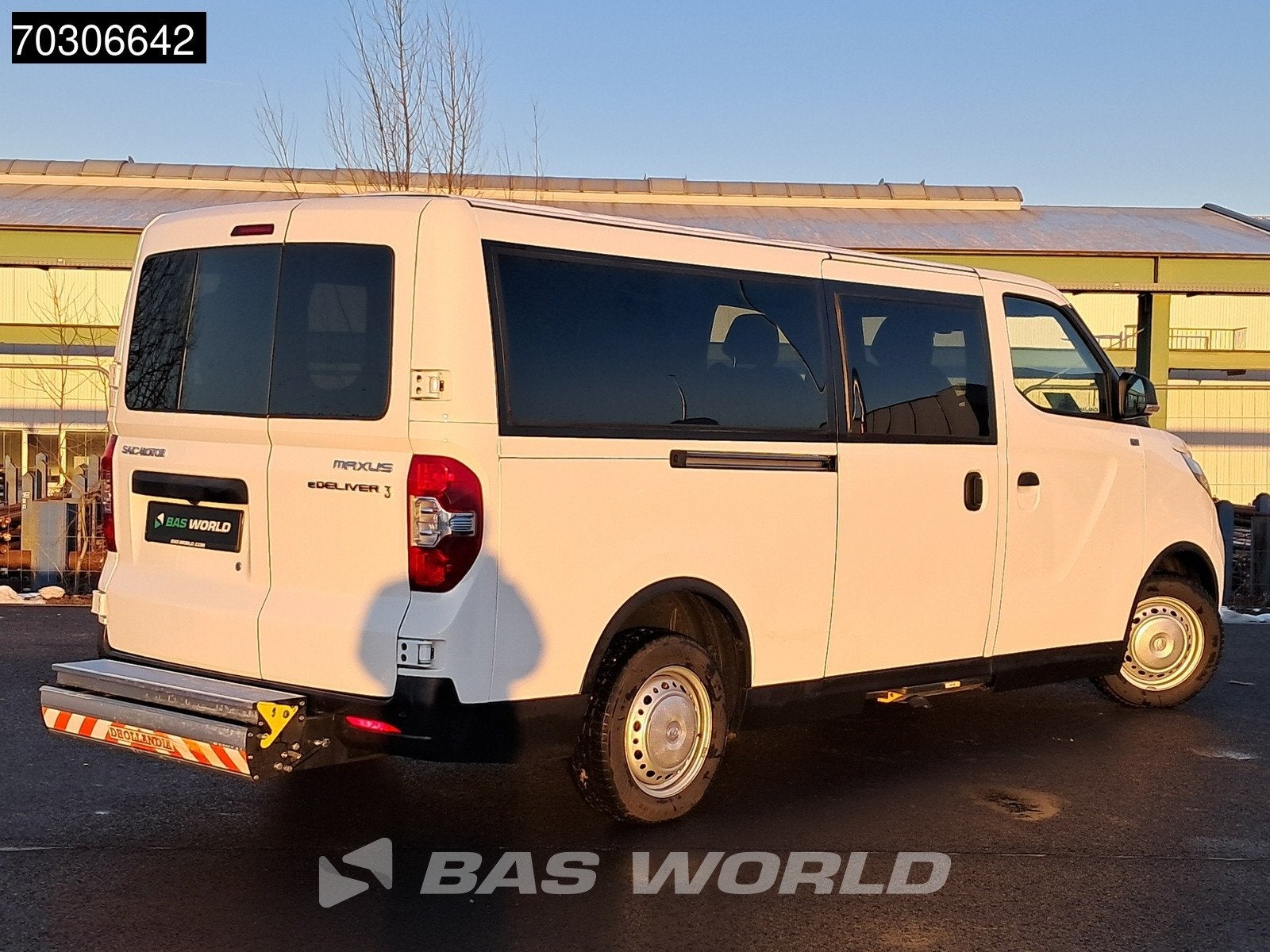 Maxus eDeliver 3 Elektrische Personenvervoer 7-Persoons 269k, Autos, Achat, Maxus, Automatique, Tissu