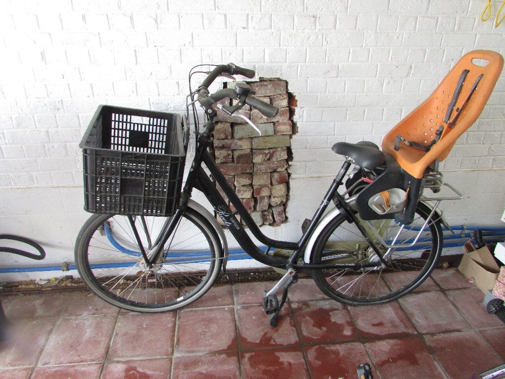 Cortina roots damensfiets met zitje, Ophalen, Gebruikt, Versnellingen