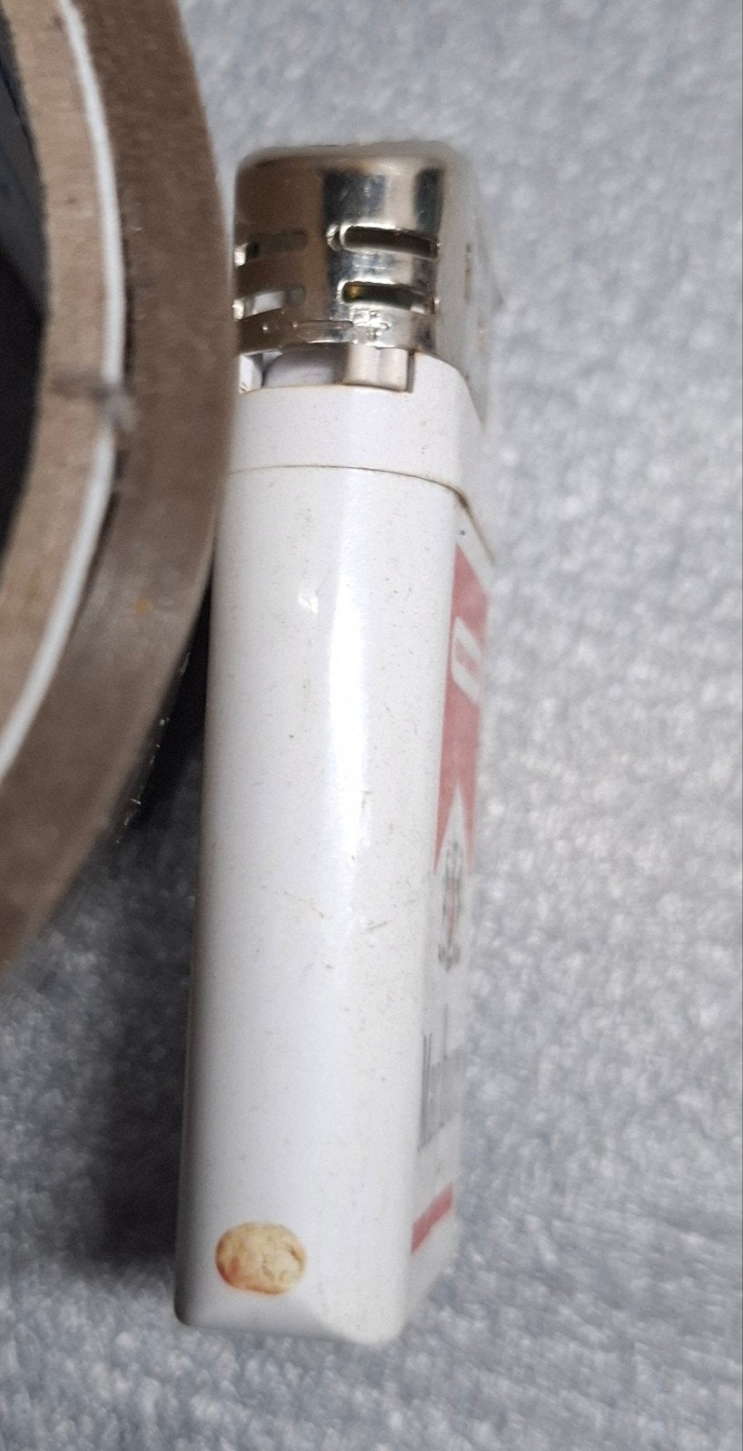 Vintage aansteker aansteker Marlboro Prof D A2 navulbaar 17, Ophalen of Verzenden, Aansteker