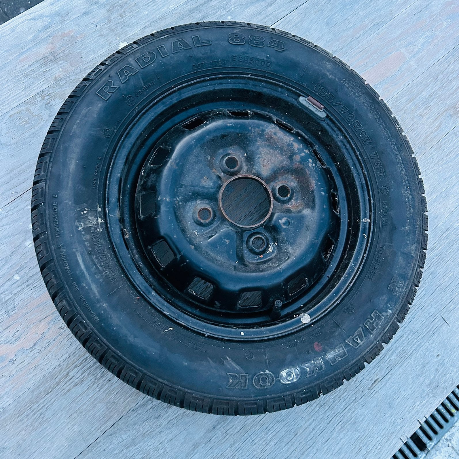 Pneu de réserve pour votre voiture, Enlèvement, Comme neuf