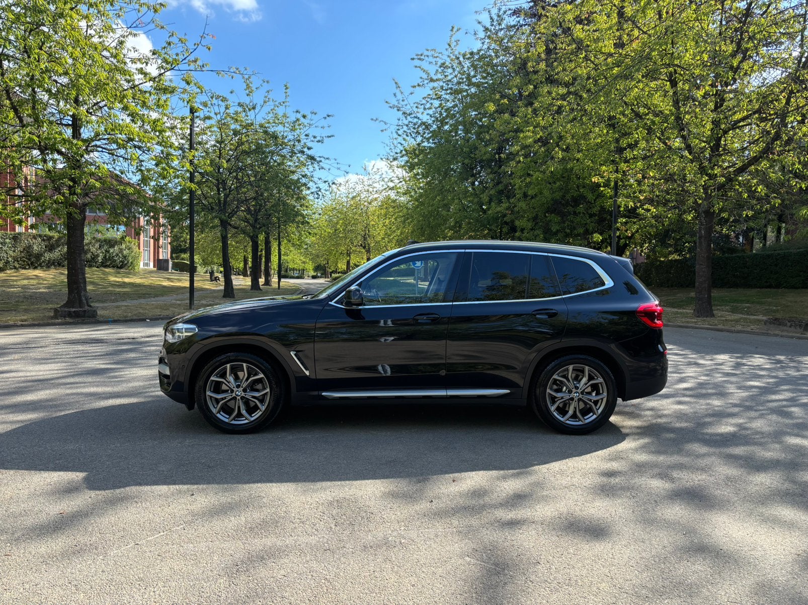 BMW X3 2.0iA xDrive20 X Line - 1st owner - FULL BMW HISTORY, Cuir, Achat, 1795 kg, Noir
