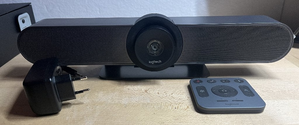 Webcam Logitech Meetup, Informatique & Logiciels, Webcams, Enlèvement, Reconditionné, Logitech