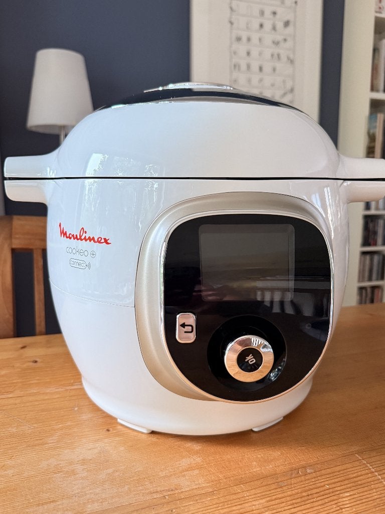 Moulinex Cookeo Connect+ + extra uitgebreide accessoires., Ophalen, Timer, Zo goed als nieuw