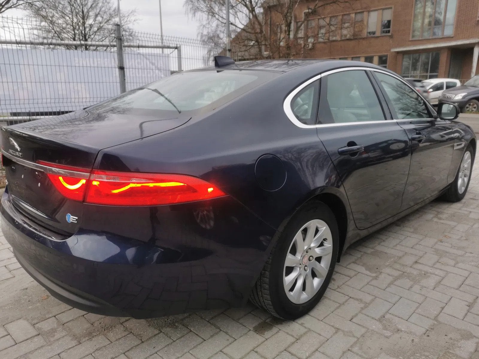 Jaguar X-Type (bj 2015, automaat), Auto's, Automaat, Gebruikt, 4 cilinders, Blauw